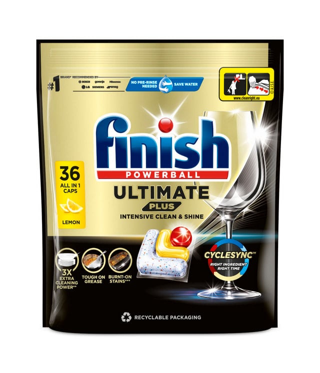 Finish Ultimate Plus all in 1 Lemon od 36 kapsula
