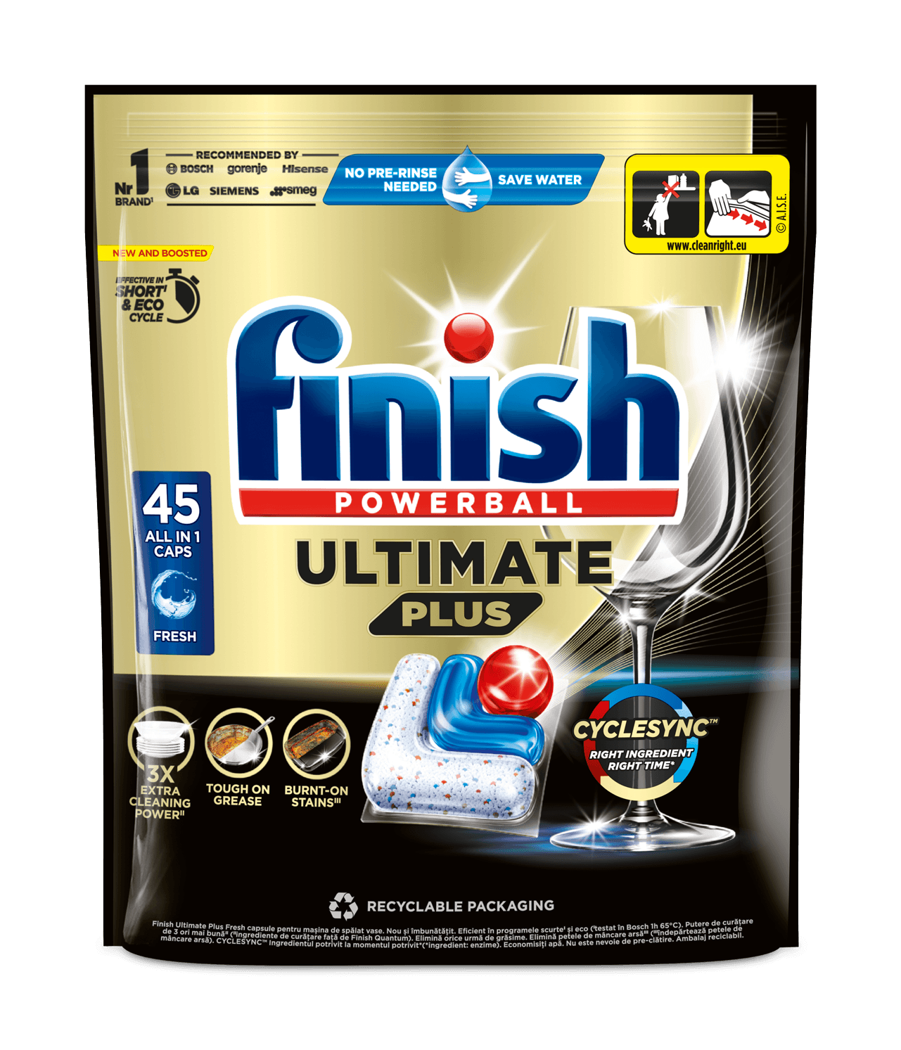 Finish Ultimate Plus all in 1 od 45 kapsula