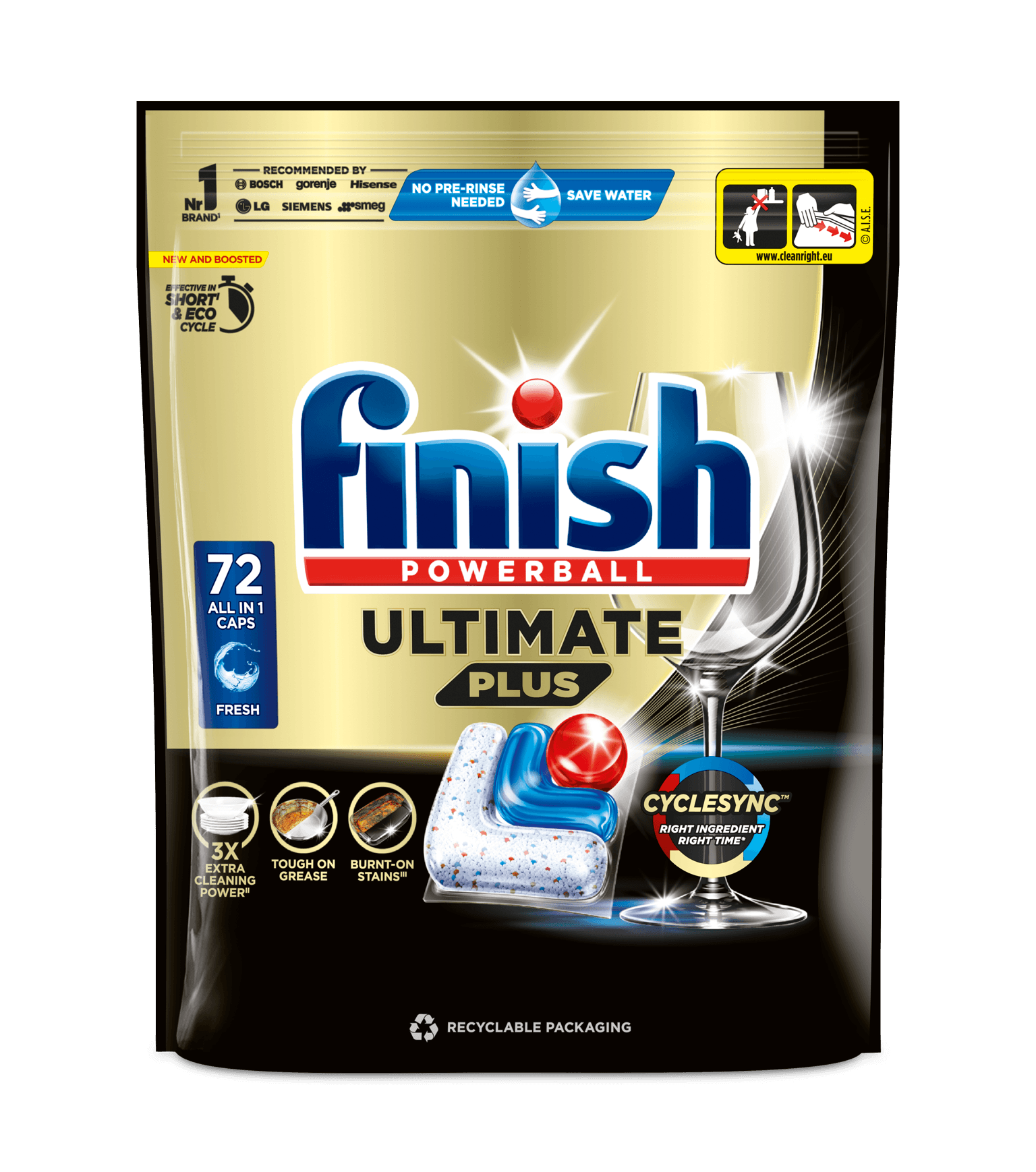 Finish Ultimate Plus all in 1 od 72 kapsula